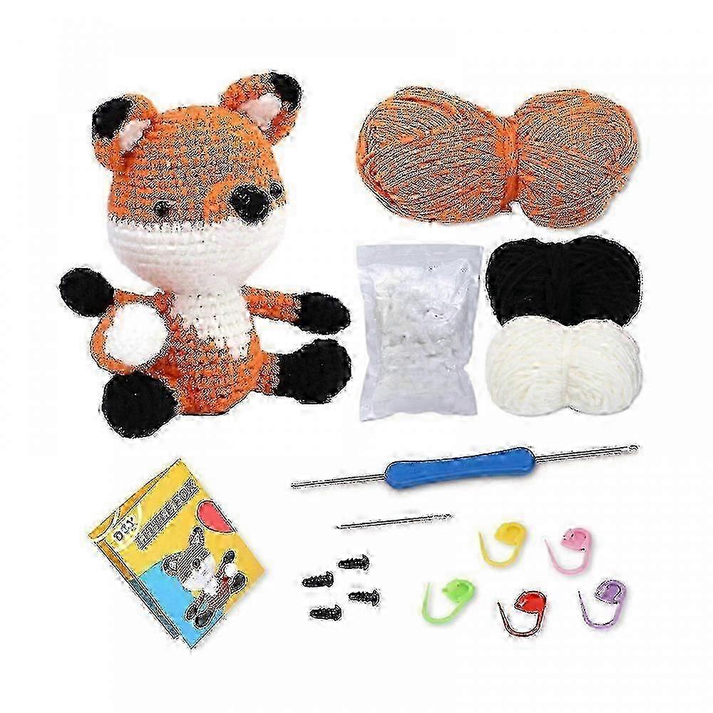 Beginner Crochet Animal Kit Wool