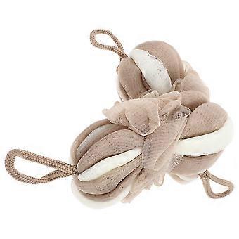 Foaming Shower Balls Long Bath Ball for Shower 6Pcs Practical Supple Flower