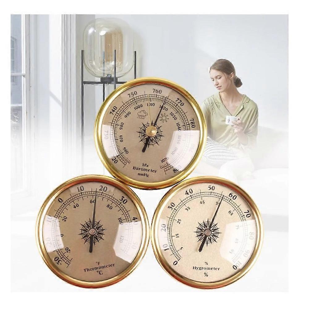 Dial Barometer Thermometer Hygrometer