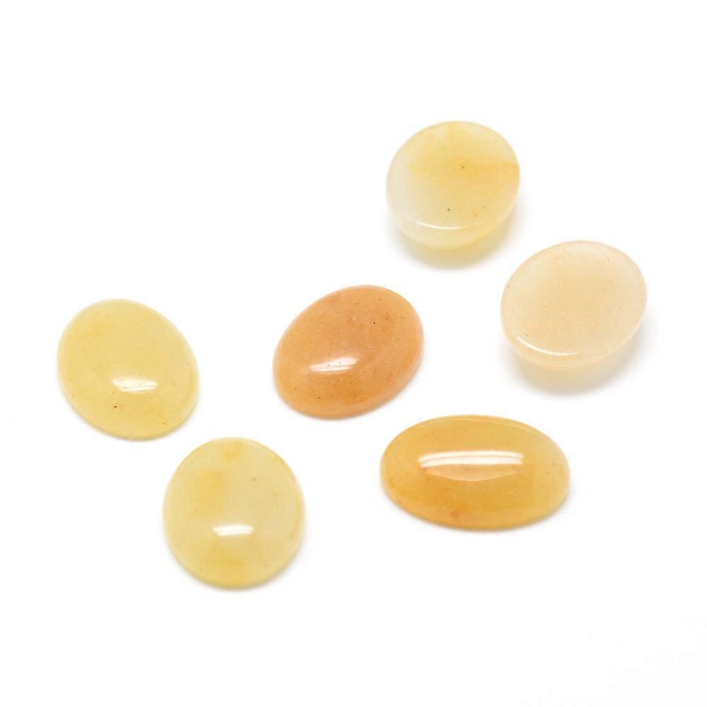 5pcs Topaz  Cabochons Oval 18x13x6mm