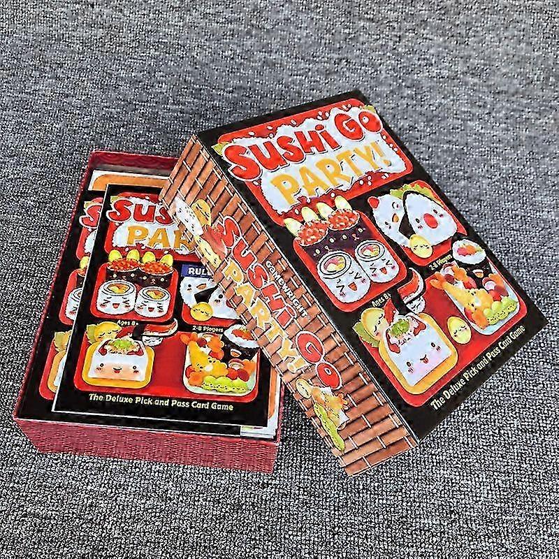 Family Sushi Drafting Game
