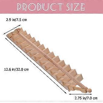 Wooden Miniature Staircase Handrail for Decoration 1 Piece prime