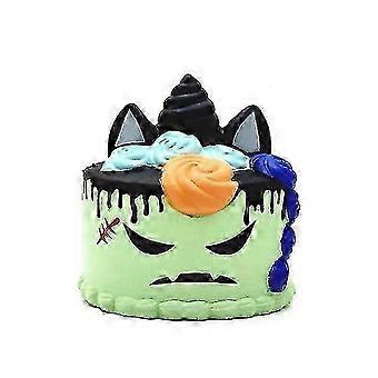 2025 Super Big Jumbo Squishy Cute Creative Halloween Unicorn Cake Squishies Slow Rising Cream Scented Squeeze Toy Phone Strap 10CMJJ