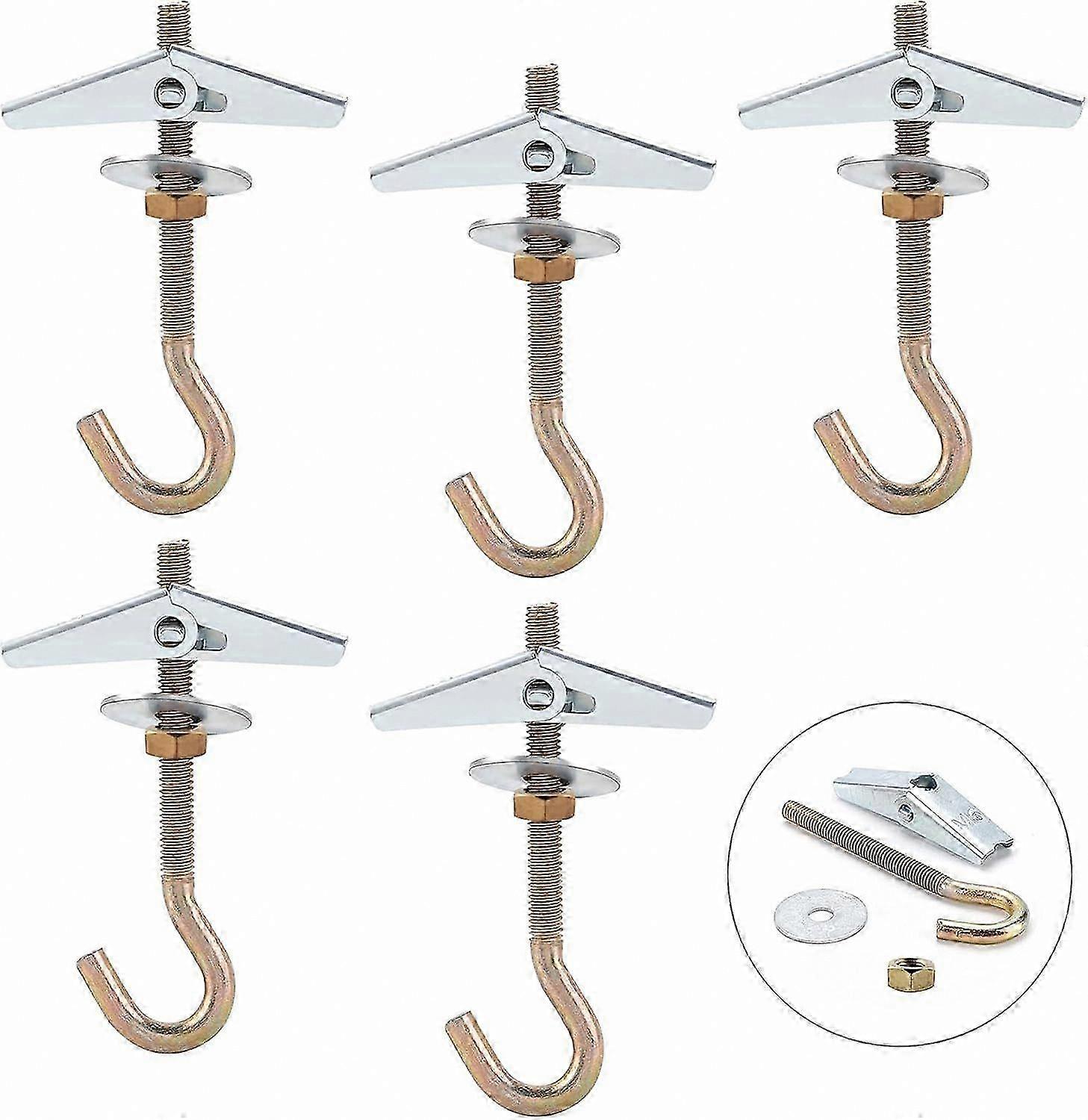 Ceiling Chandelier & Light Fixing Hook, M6*85mm Ceiling Hook