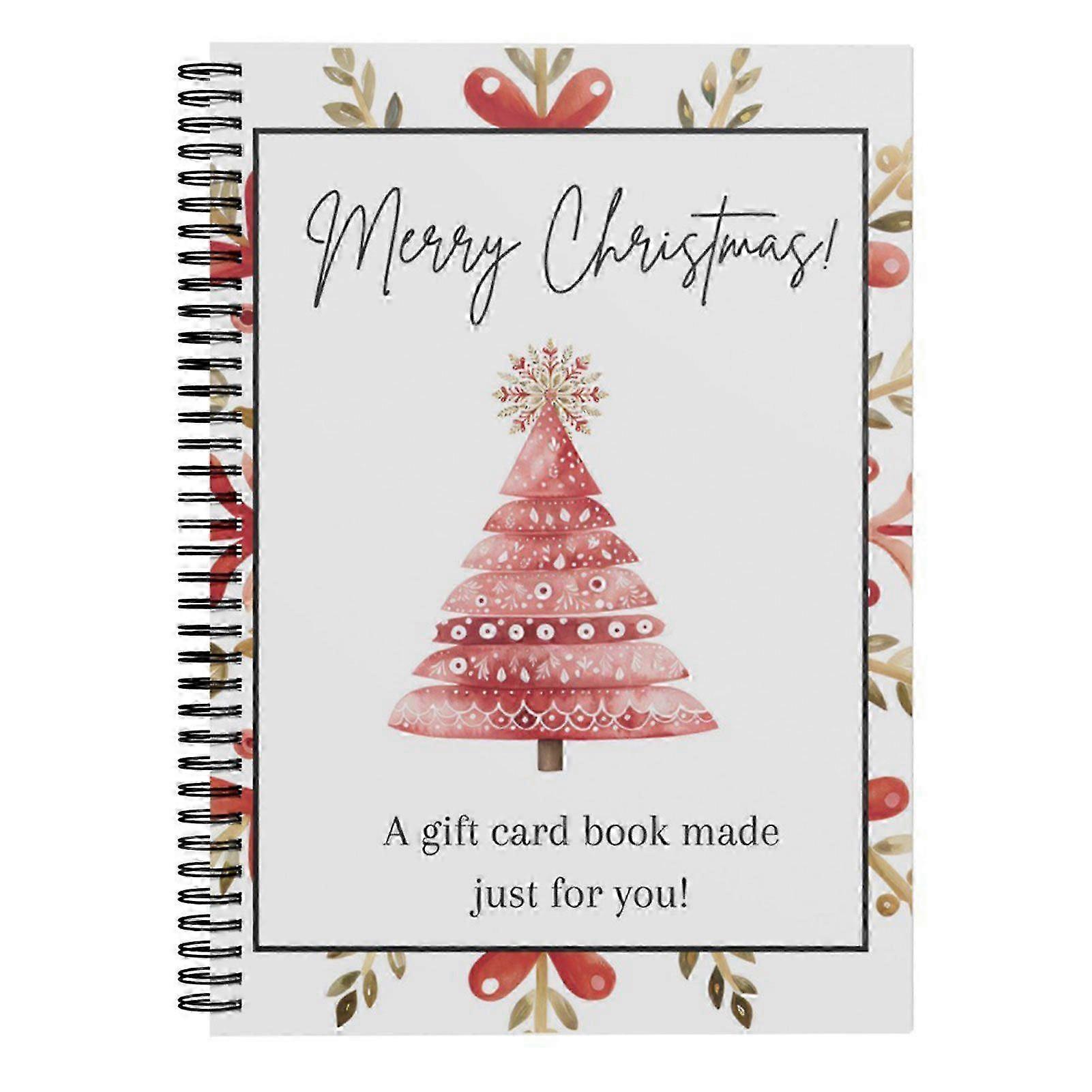 Compact Spiral Christmas Gift Book