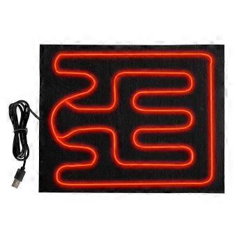 Waterproof Pet Heating Pad USB Folding Heated Mat for Pet Reptile Winter Warm Use