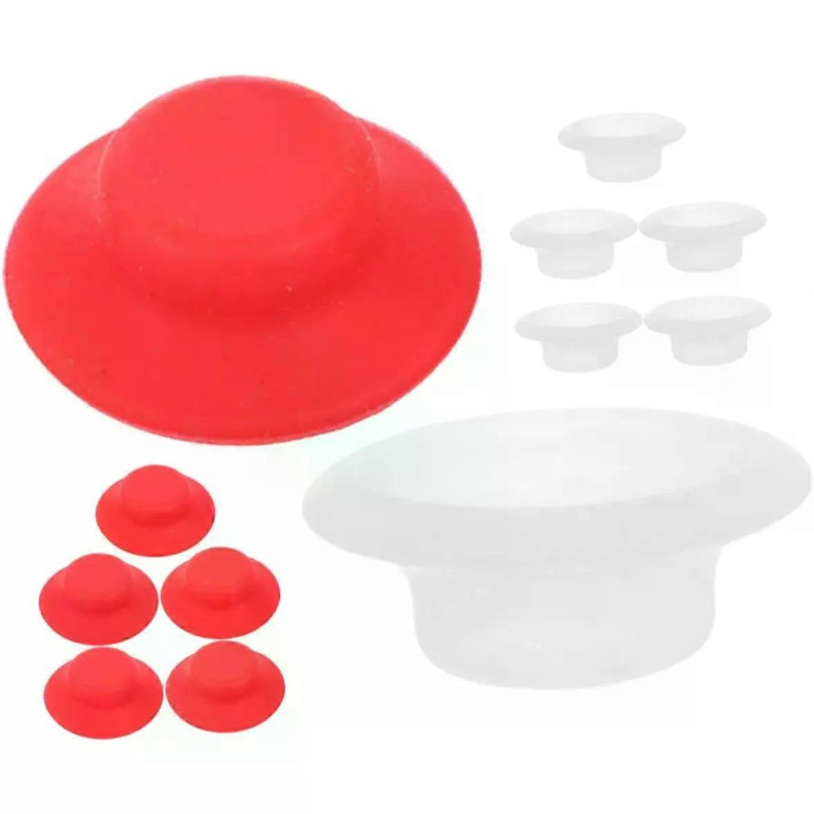 12pcs Swing Bottle Replacement Seal Gaskets Plastic Leakproof