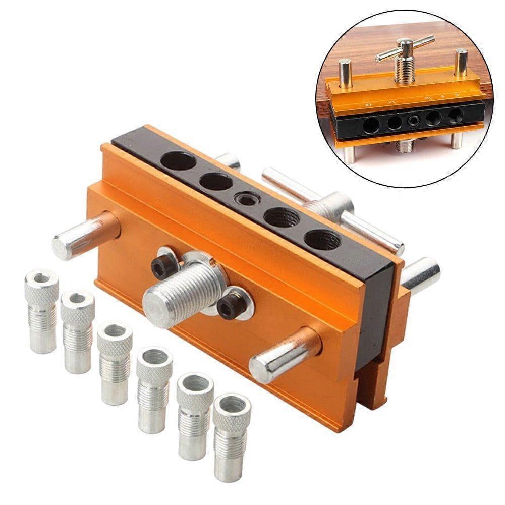 Self Centering Doweling Jig Vertical Positioning Hole Puncher Drilling Guide