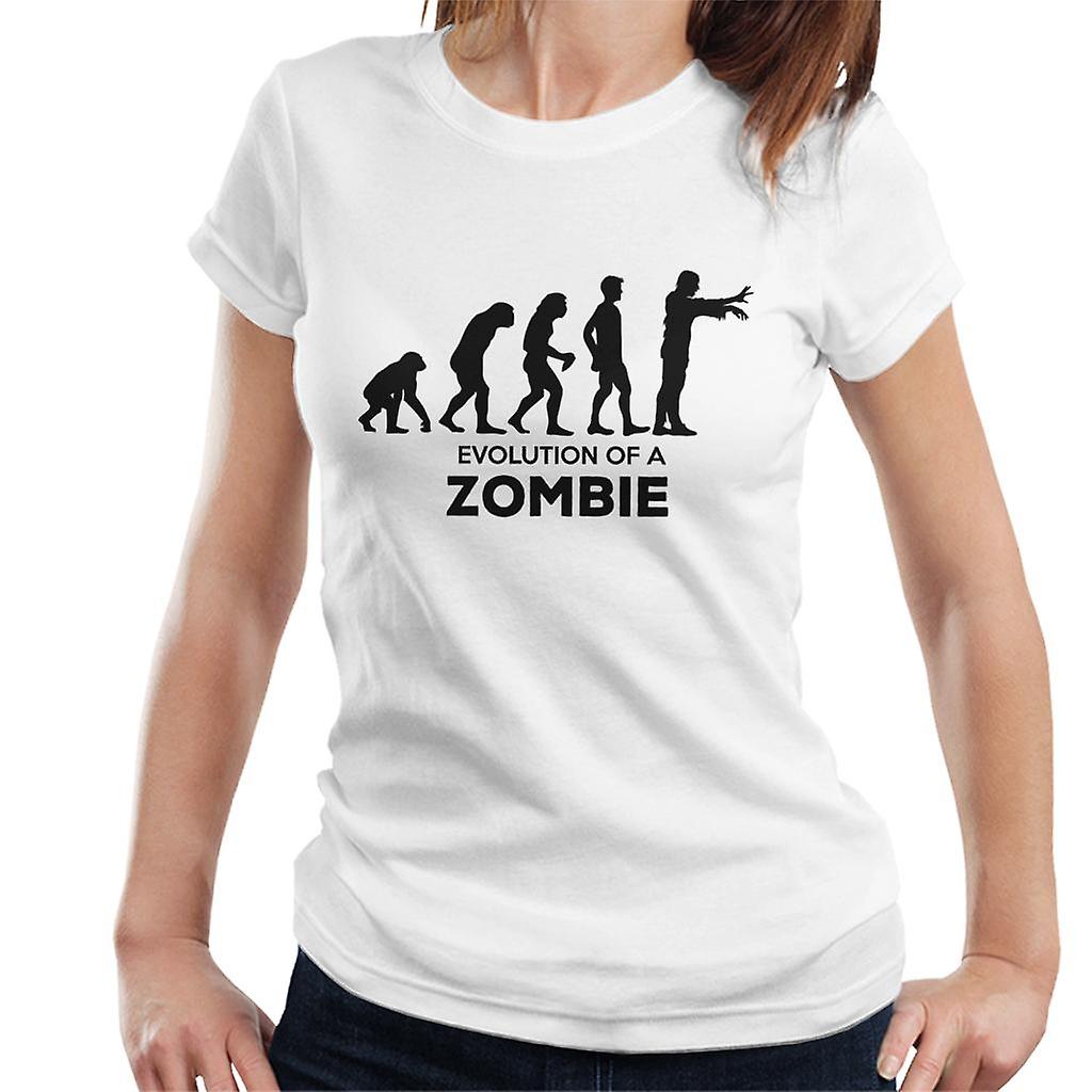 Evolution Of A Zombie Women's T-Shirt