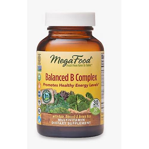 MegaFood Balanced B Complex, 30 Tabletten (Packung mit 1 Stück)