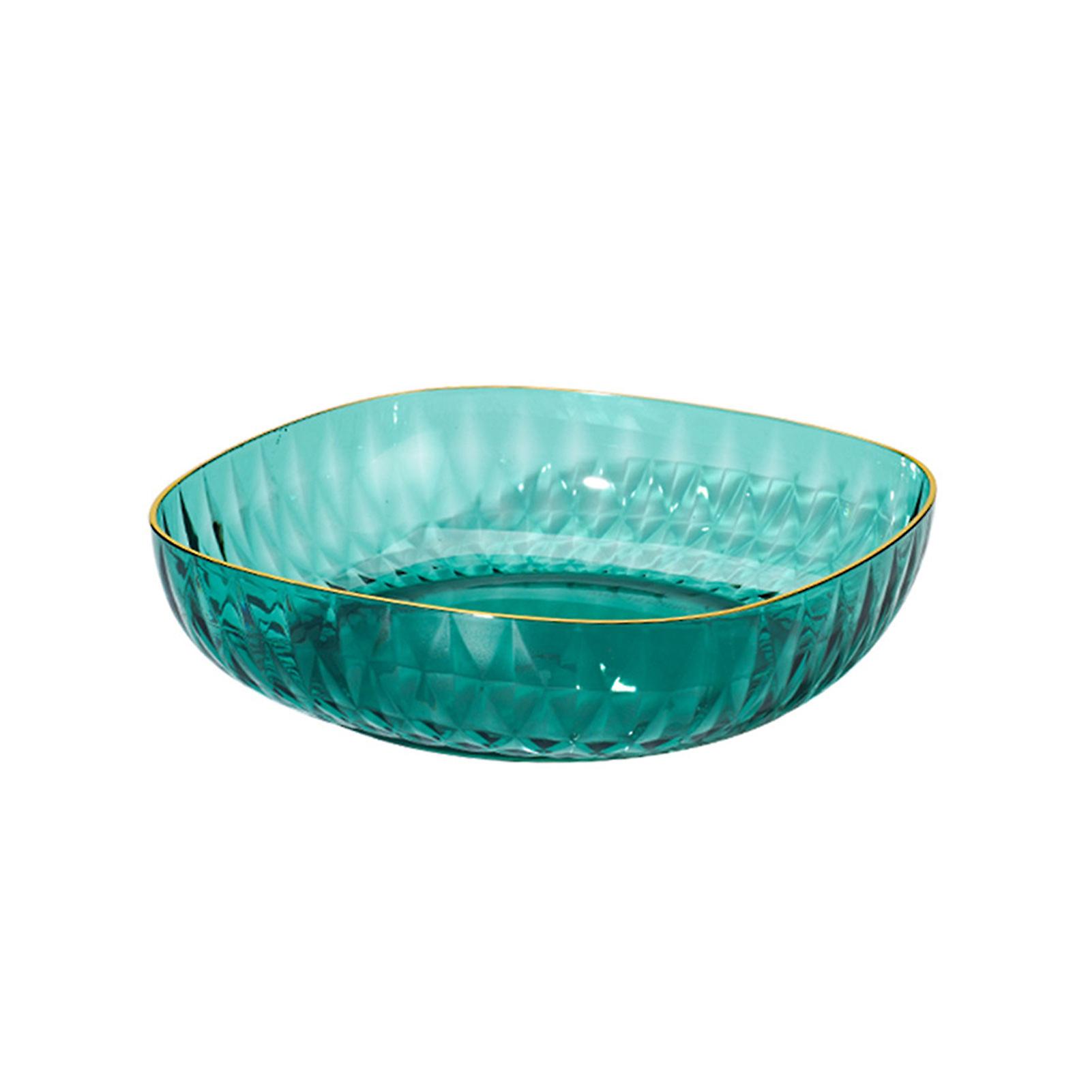 Square Clear Fruit Plate Unbreakable Plastic Plate