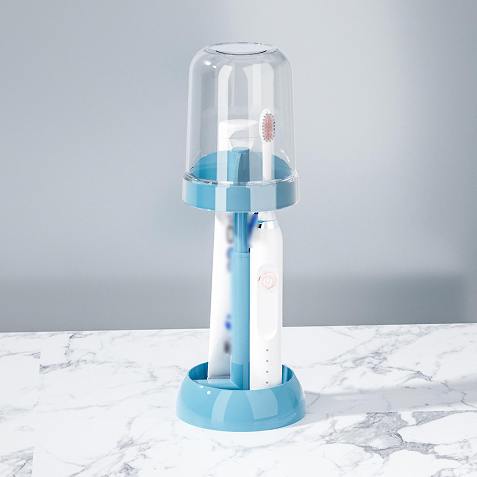 Wall Mounted Toothbrush Holder Set Punch Free Durable Material Ventilated