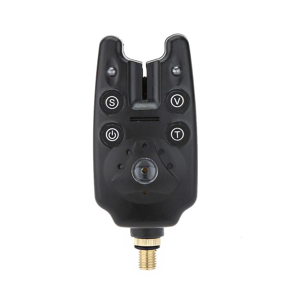 Lixada 2 LEDs Water Resistant Adjustable Tone Volume Sensitivity Sound Alert Fishing Bite Alarm