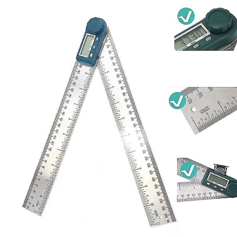 200Mm Stainless Steel Digital Protractor Angle Ruler Angle Finder Meter