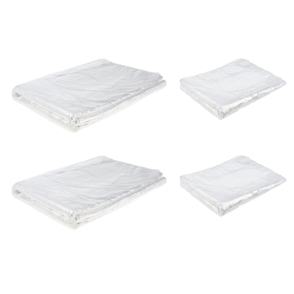 200pcs חד פעמי חיתוך שיער שמלת סלון שכמיות ספר שמלות פלסטיק