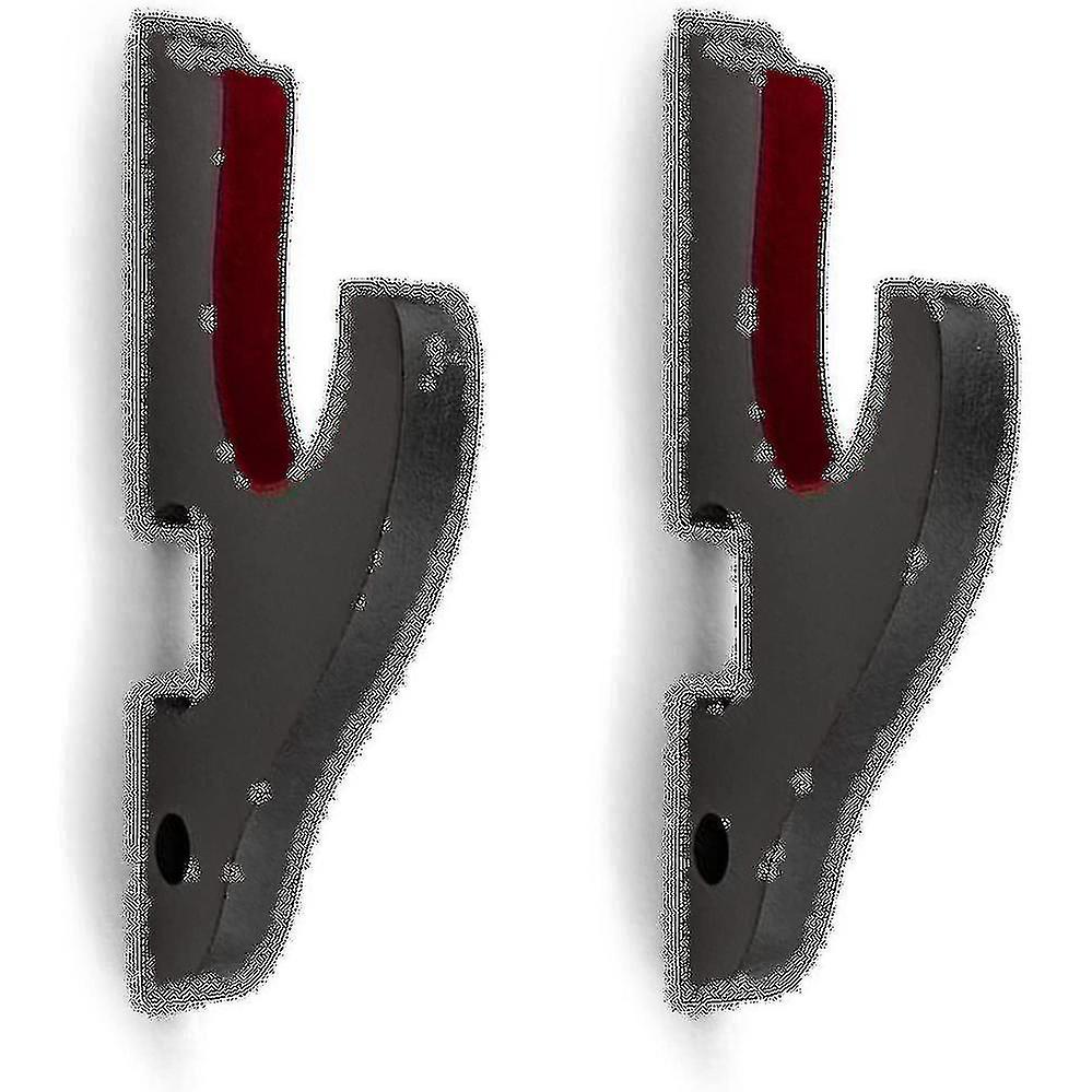 Sword Wall Mount 2/set 1-tier Padded Hook Katana Holder Adjustable Display Hanger For Samurai Sword