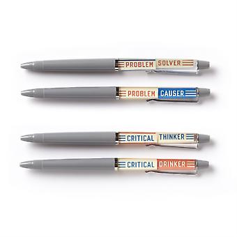 Critical Drinker Floaty Pen Set - Brass Monkey