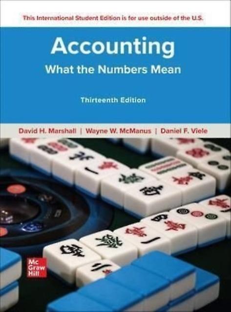 Accounting What The Numbers Mean Ise by Daniel Viele Paperback