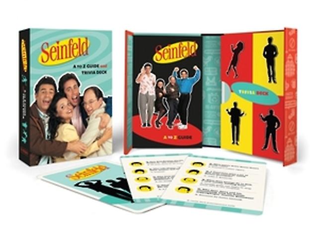 Seinfeld A To Z Guide And Trivia Deck by Tom Brennan Multiplecomponent retail product Book