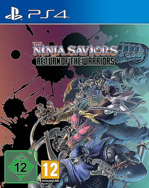 المنقذين النينجا عودة المحاربين - تحرير فن النينجا (PS4) - جديد ومختوم