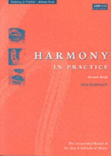 Harmony In Practice Answer Book by Anna Butterworth Sheet music Book