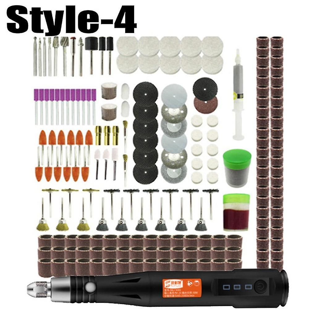 15000rmp 3 Speed Mini Electric Grinder Drill Engraving Carving Pen Polishing Machine With Accessorie