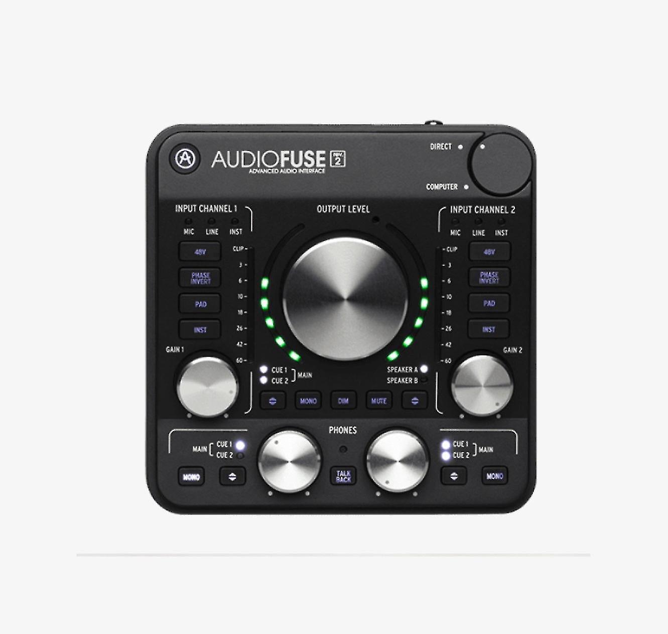 Arturia Audiofuse Rev2 Professional External Usb Sound Card Compact,versatile Audio Interface For Give Studio Sound Quality