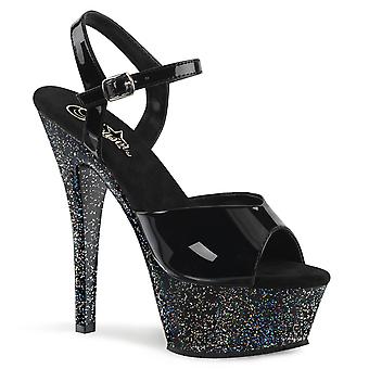 Pleaser Dame Sandaler Kiss-209mg Blk / blk