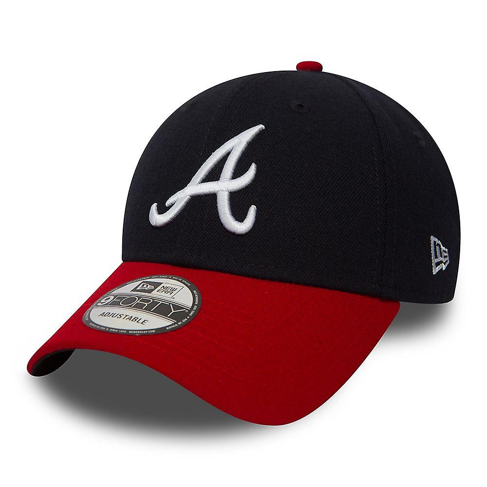 New Era 9Forty Adjustable Curve Cap ~ Atlanta Braves