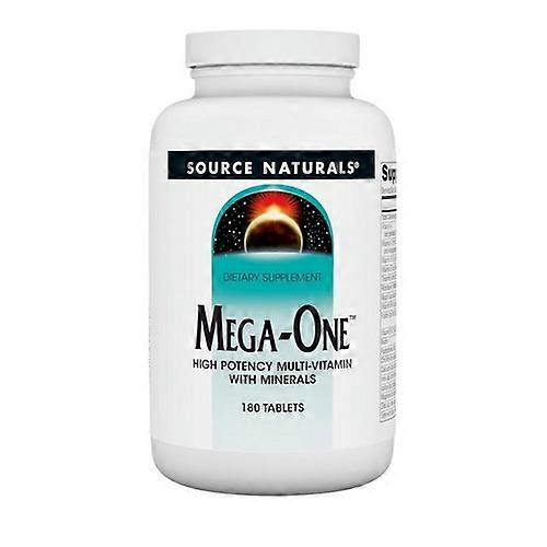 Source Naturals Mega One (ehemals Mega-Vite 85), 180 Tabs (1er-Pack)