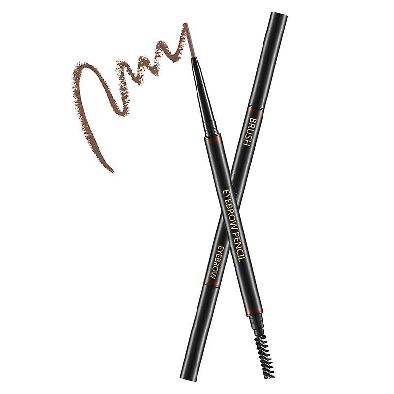 (coffee) Cafe Eyebrow Pencil Double-sided Precision Waterproof
