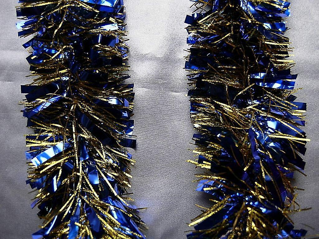 קישוט עץ חג המולד עבה בצבע טינסל בגודל 10 מטר (33 רגל) לחגיגות זר חג המולד645673119057