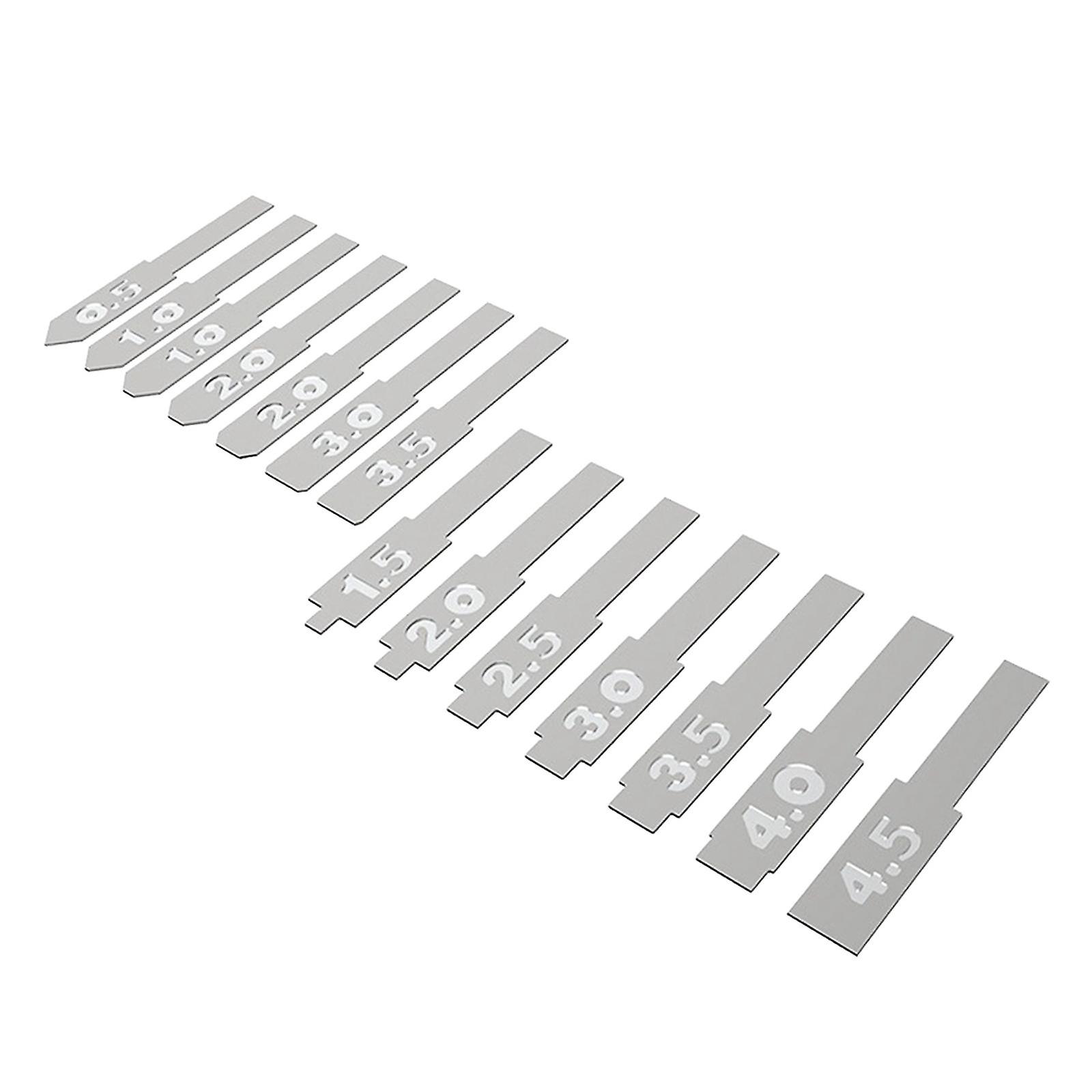 14Pcs Hobby Model Making Tools Hole Opener for Fairy Garden Landscape Fixing no handle