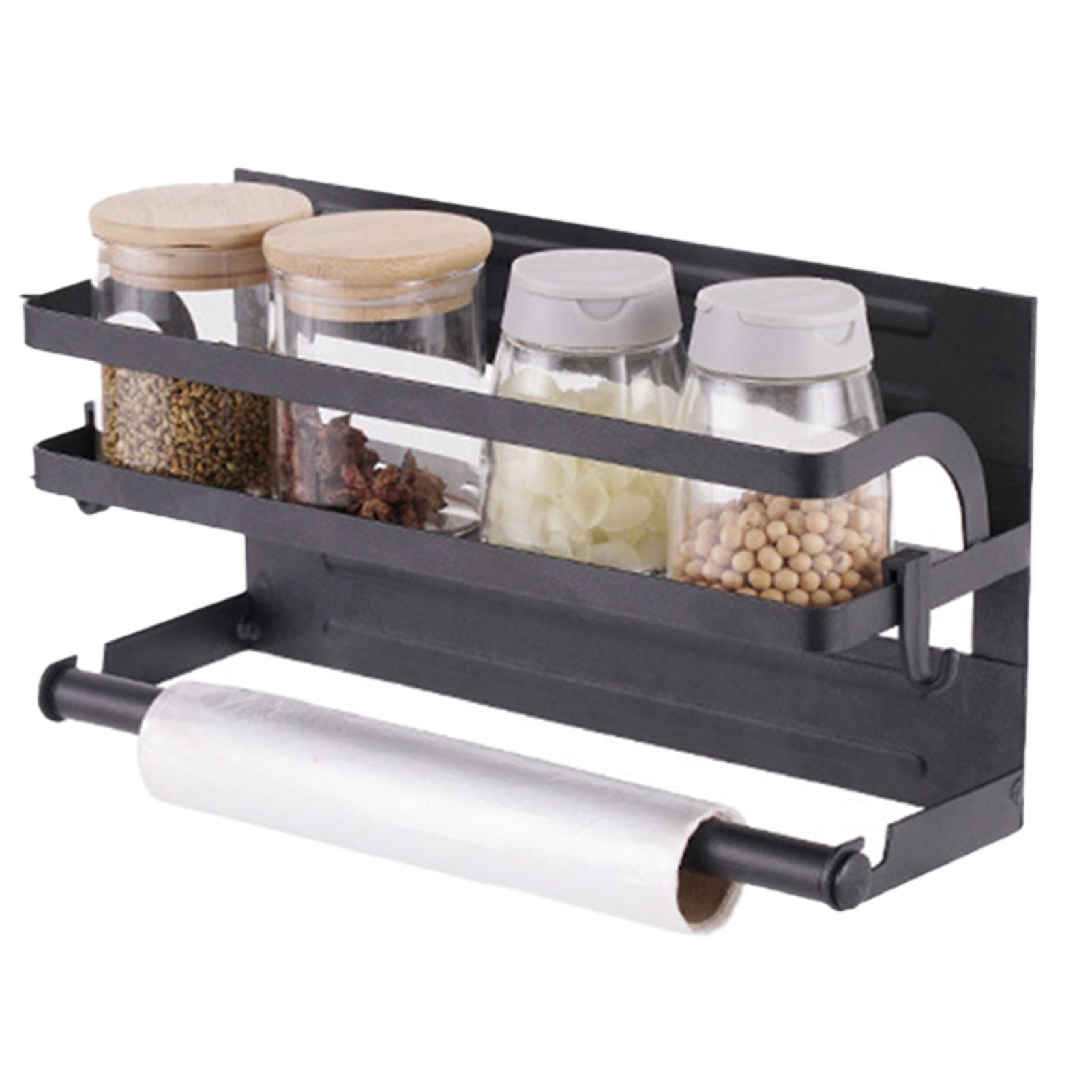Multi-Functional Refrigerator Storage Rack Side Shelf Magnetic Refrigerator Side Wall Bracket