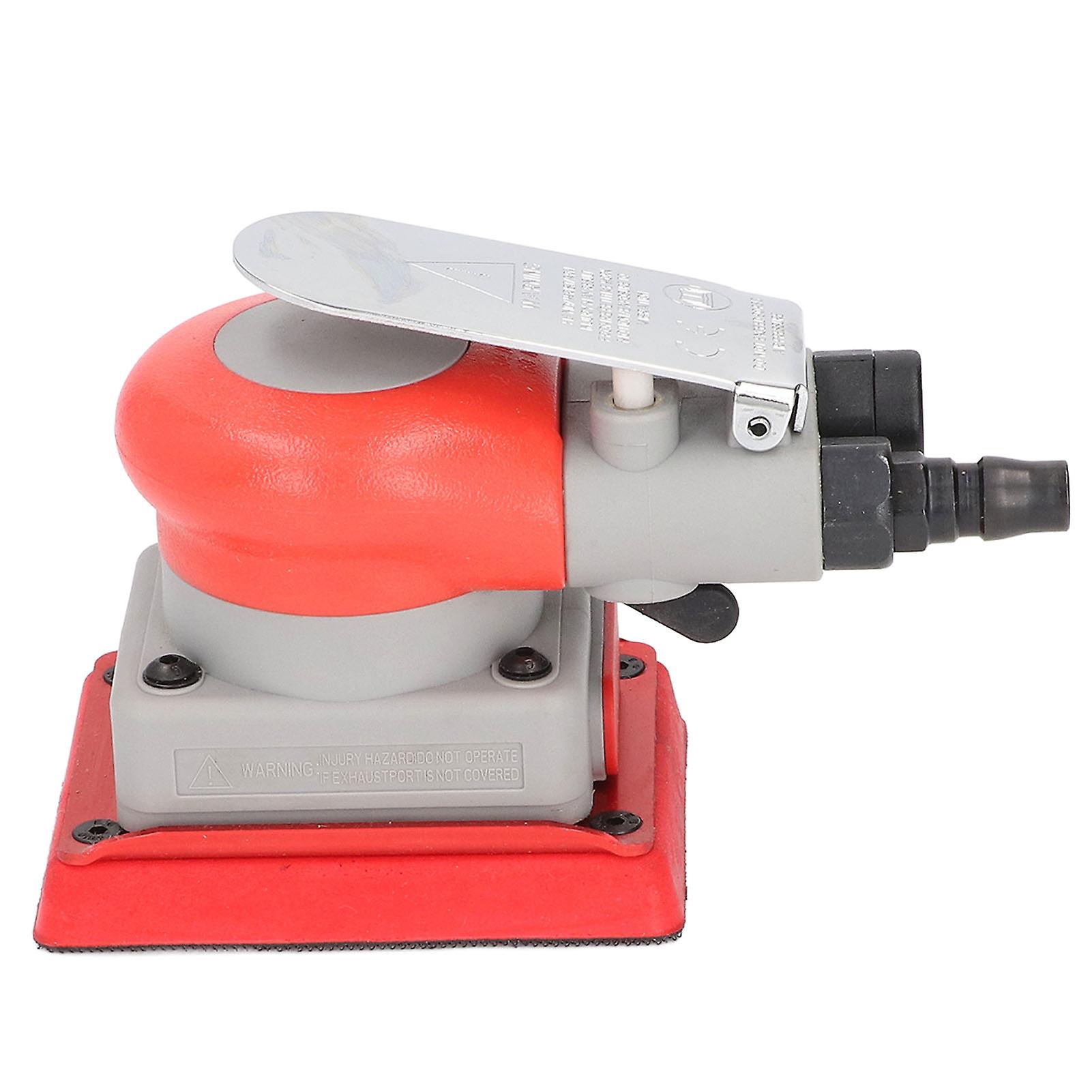Palm Air Sander Tool Air Random Orbital Sander Push Type Pneumatic Palm Tool for Auto Body Work Woodworking