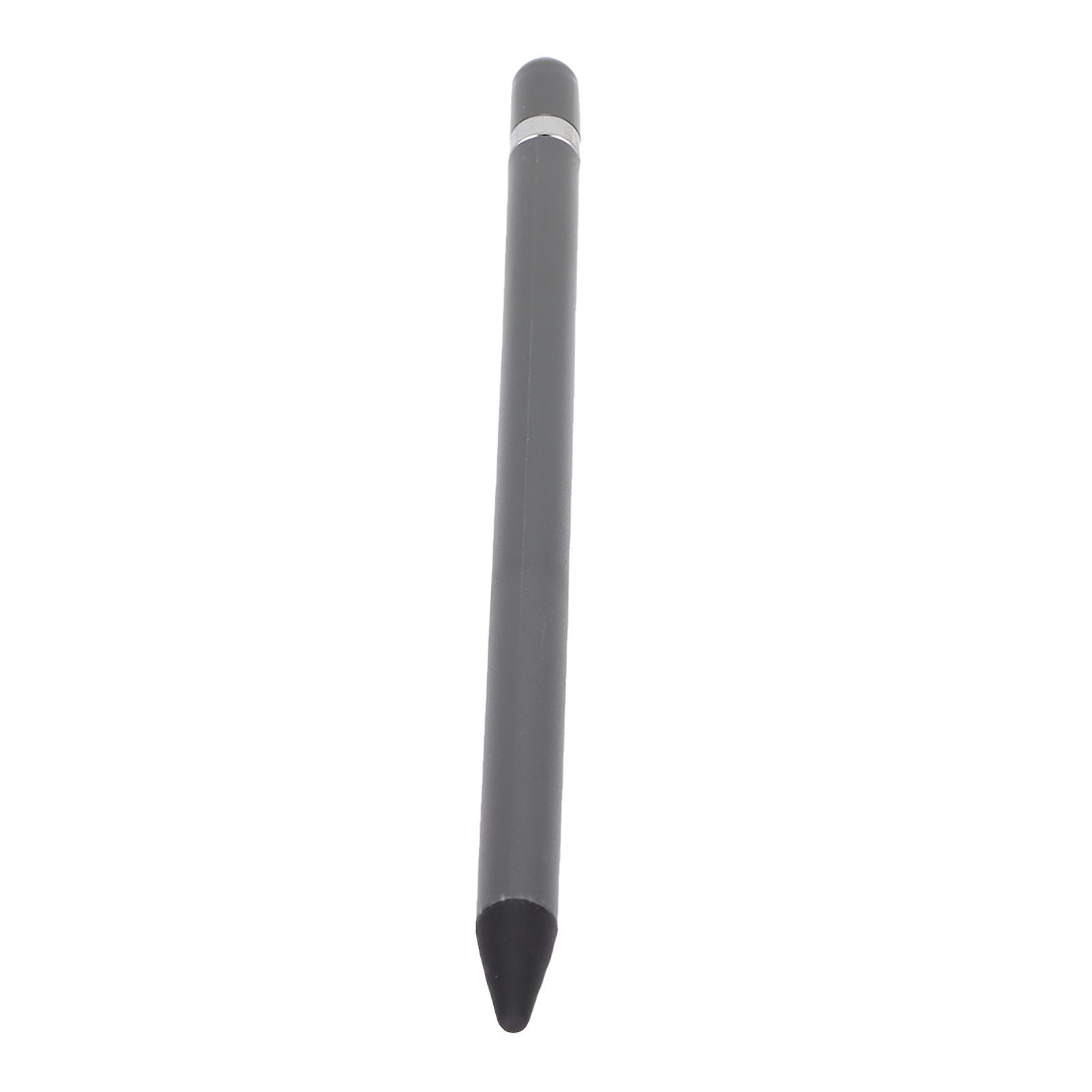 Stylus Pens Write Smoothly Quiet Fiber Tip Accurate Anti Scratch Colorful Stylus Touch Screen Pen for Phone TabletsGray