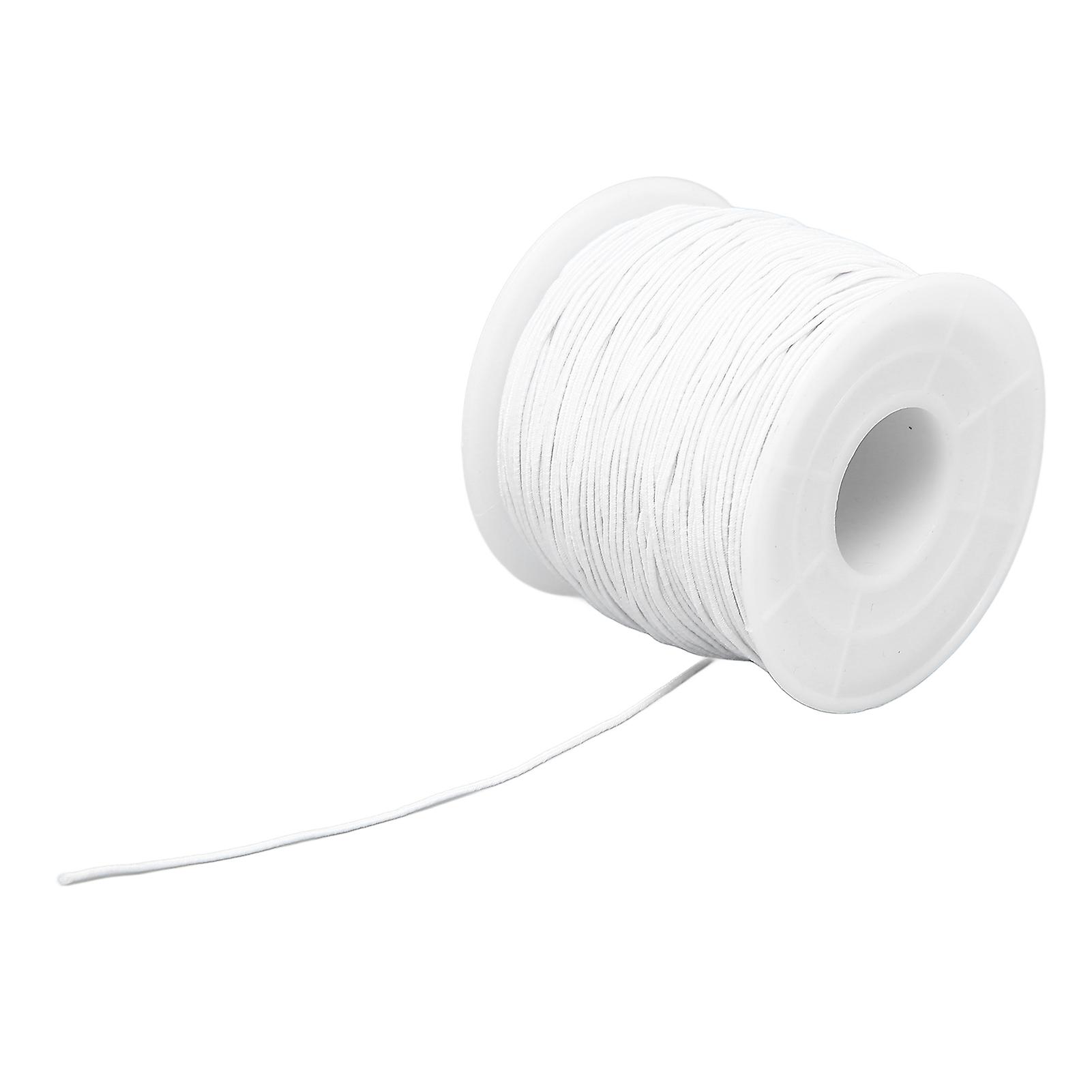 Elastic Thread DIY Production Soft Touch Satin Gloss Lightweight Portable Beading Cord Elastic