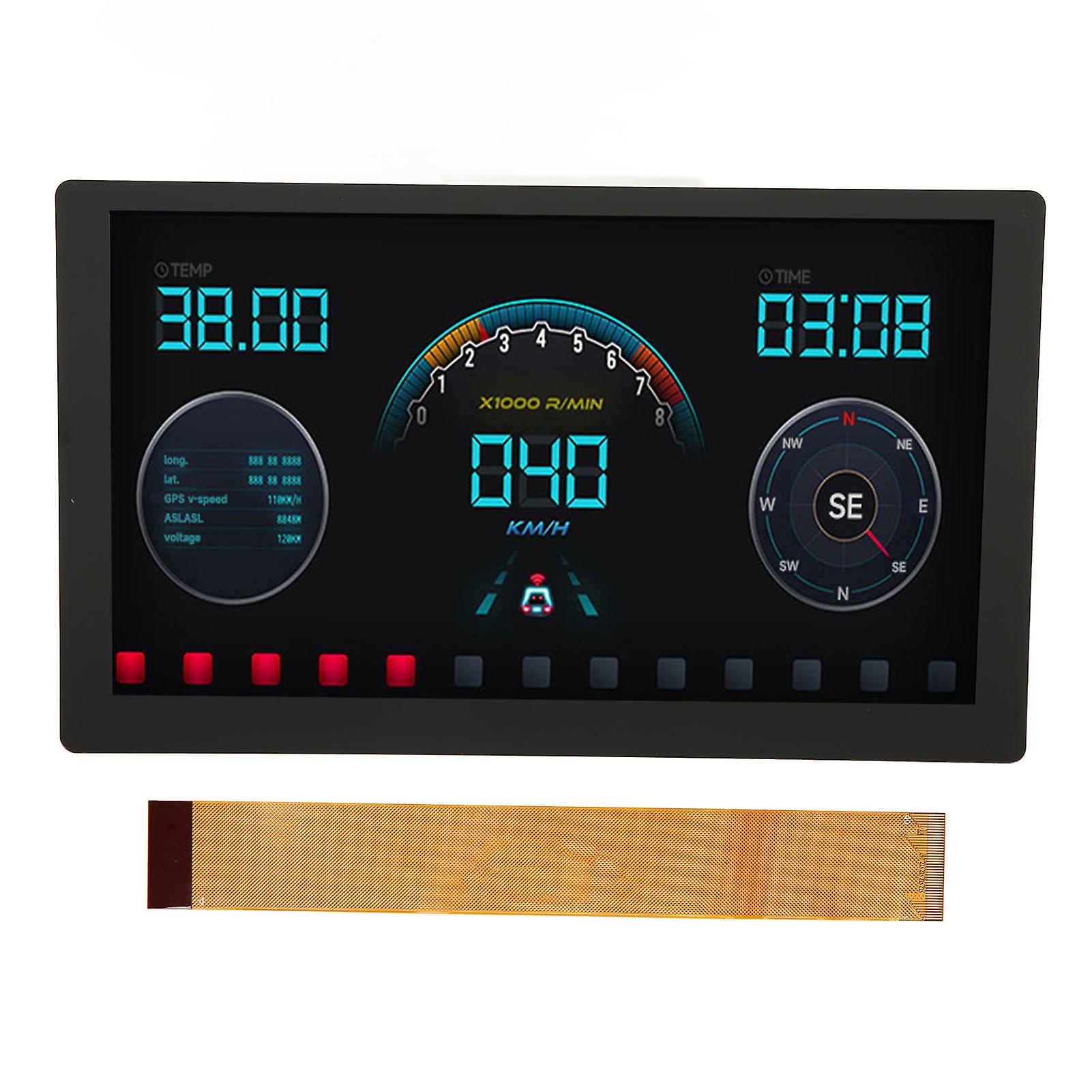 Capacitive Touch Screen 7 Inch QLED Technology Integrated 1024×600 Thin Capacitive Touch Display