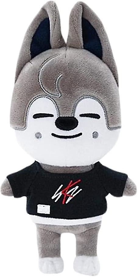 Gray Plush Toy For Kids, 20.8cm Stray Skzoo Plush Toy, Cute Skzoo Plush Toy, Soft Stuffed Skz Doll For Kids