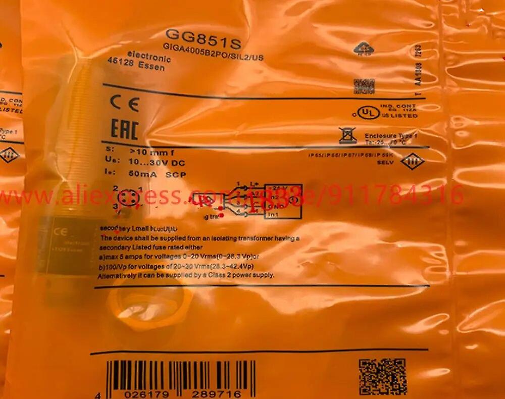 2pcs New High quality IFM  proximity switch  GG851S GG507S GG714S GG505S GG712S~33826