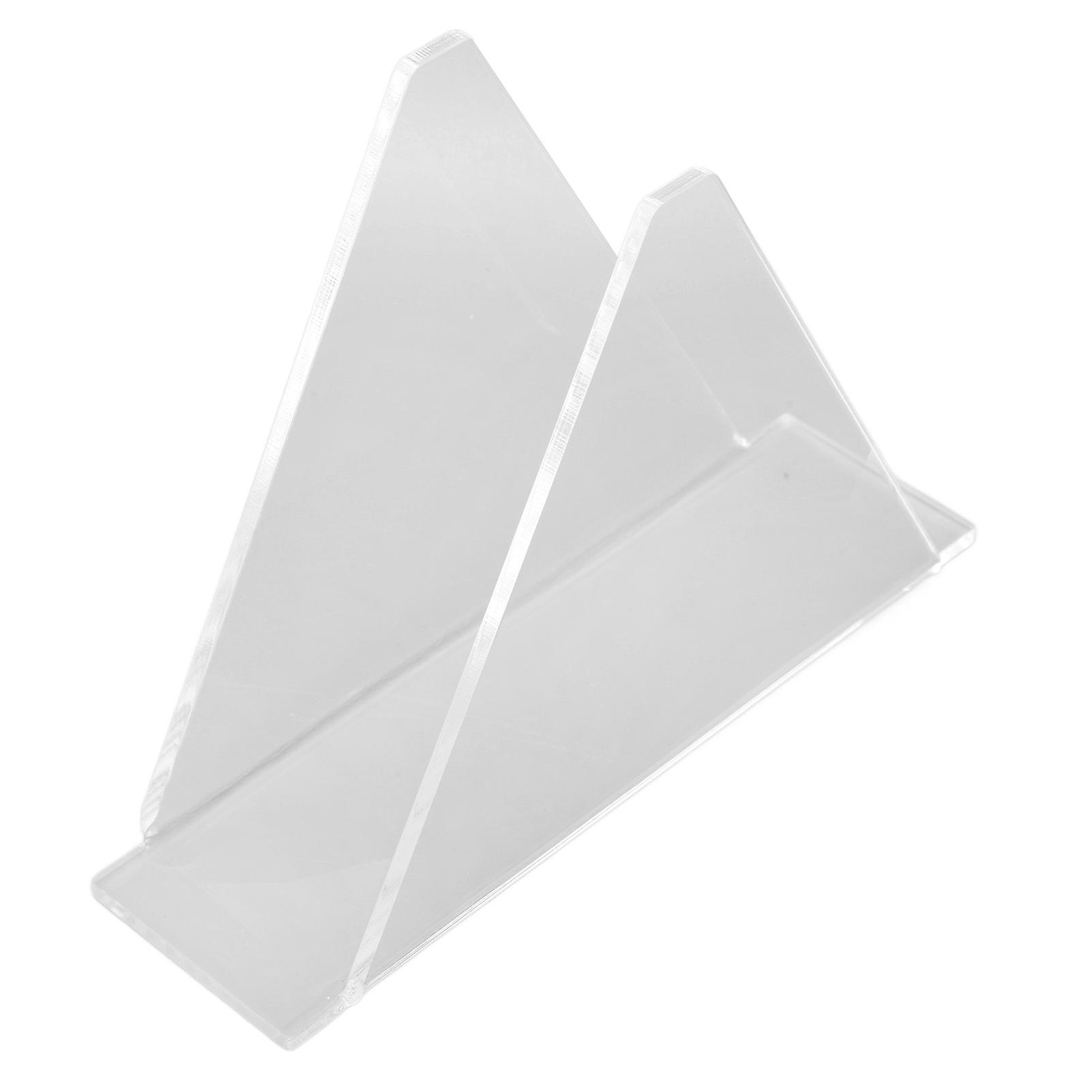 Clear Acrylic Napkin Holder Vertical Napkin Holder for Dining Table Kitchen