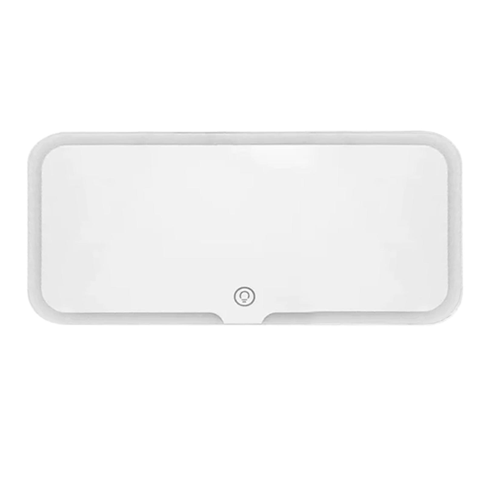 Lightable Car LED Sun Visor Vanity Mirror Durable Rechargeable Makeup Mirror for Vehicle