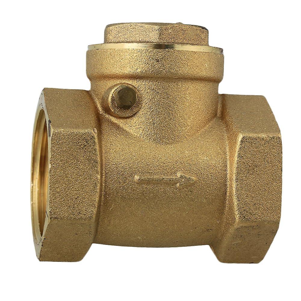 1 Inch Brass Thread Female Swing Check Valve DN25 with 32mm Thread