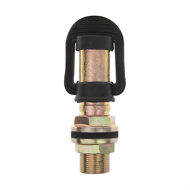 Montagem do poste de baliza parafusada