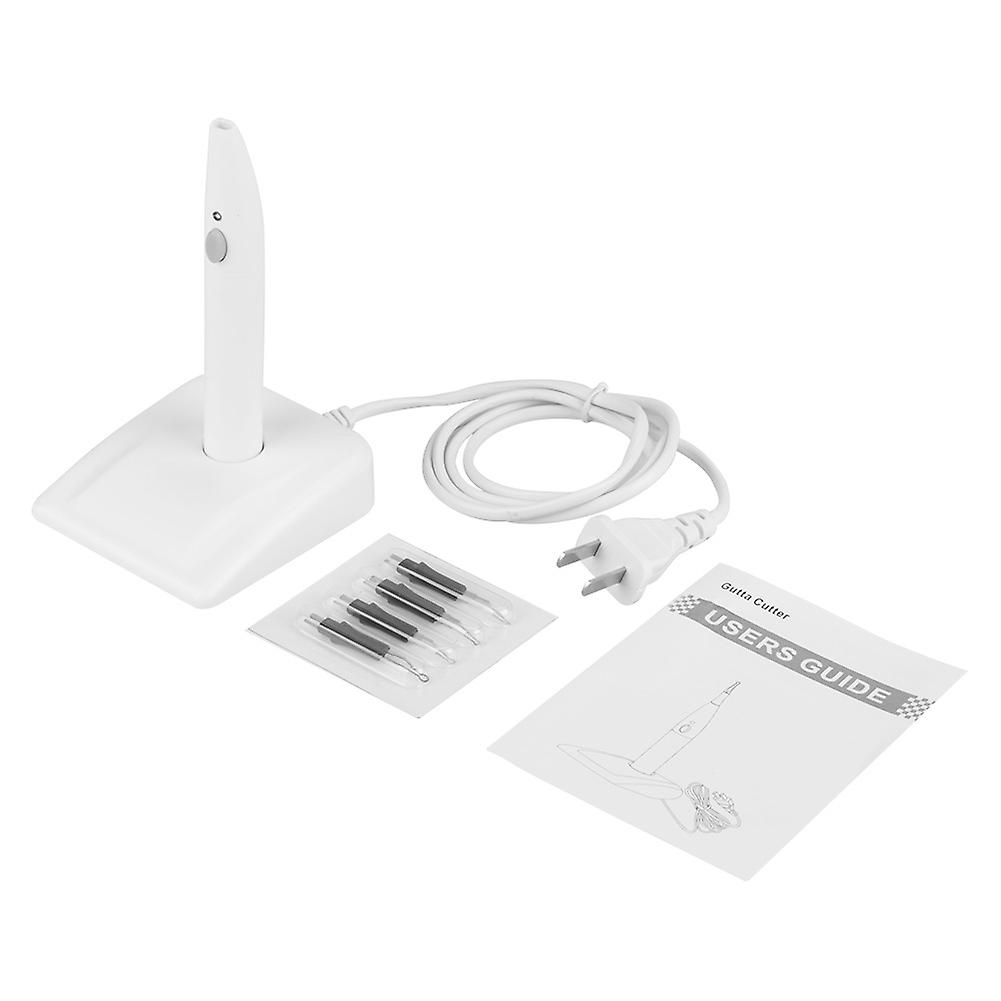 Dental wireless gutta-percha root canal filling material cutter equipped with 4 tips and can be used for gums and teeth