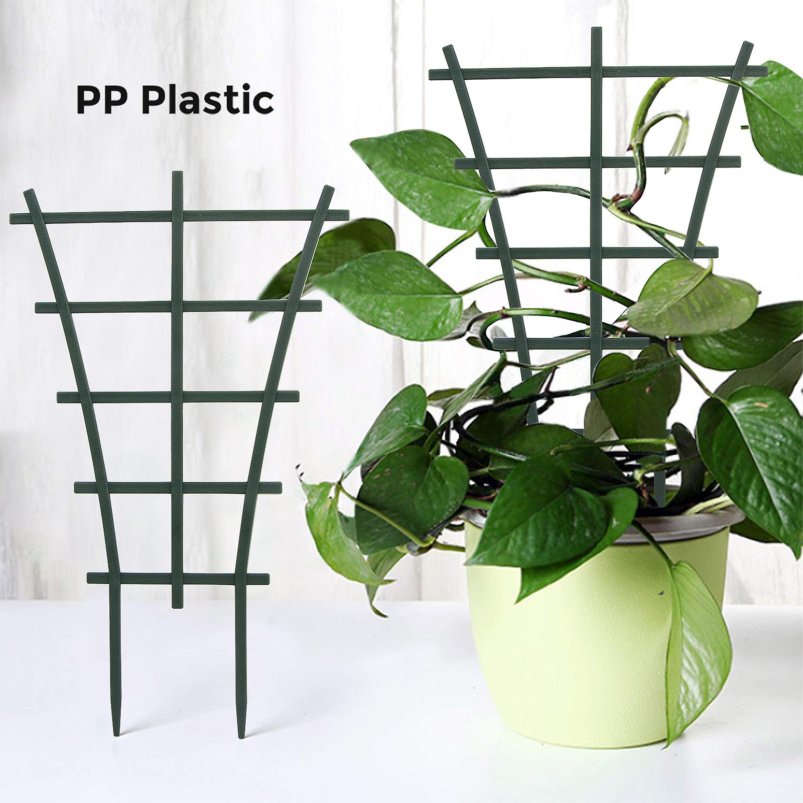 Plastic Climbing Stand Trellis for Vine Plants, Sturdy & Stackable