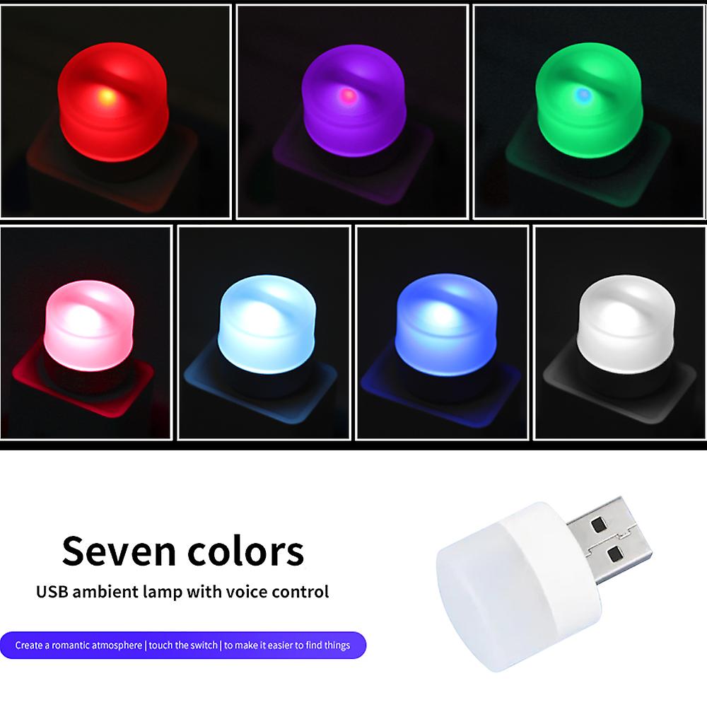 Μίνι φορητό φως 5v 1.2w USB οδήγησε μοντελοποίηση αυτοκινήτων περιβάλλοντος φως νέον εσωτερικό φως αυτοκινήτων κοσμήματα σπίτι φως νύχτας