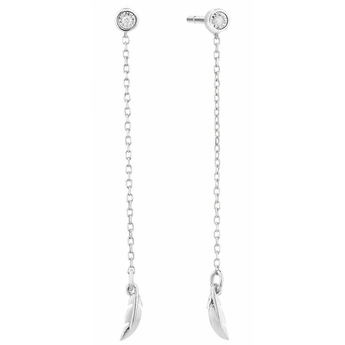 Women's Earrings Secrecy E8245CDAWA900 Sterling Silver 5 cm