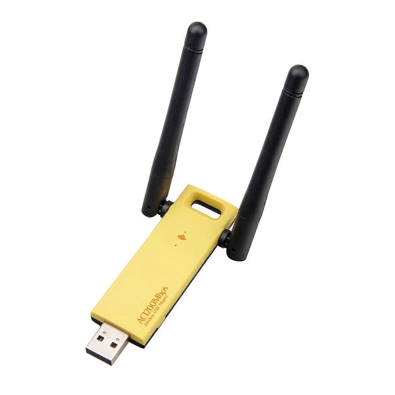 WiFi Dongle Dual Antennas 2.4GHz USB 3.0 Wireless WiFi Adapter for Windows XP/Vista/7/8/10