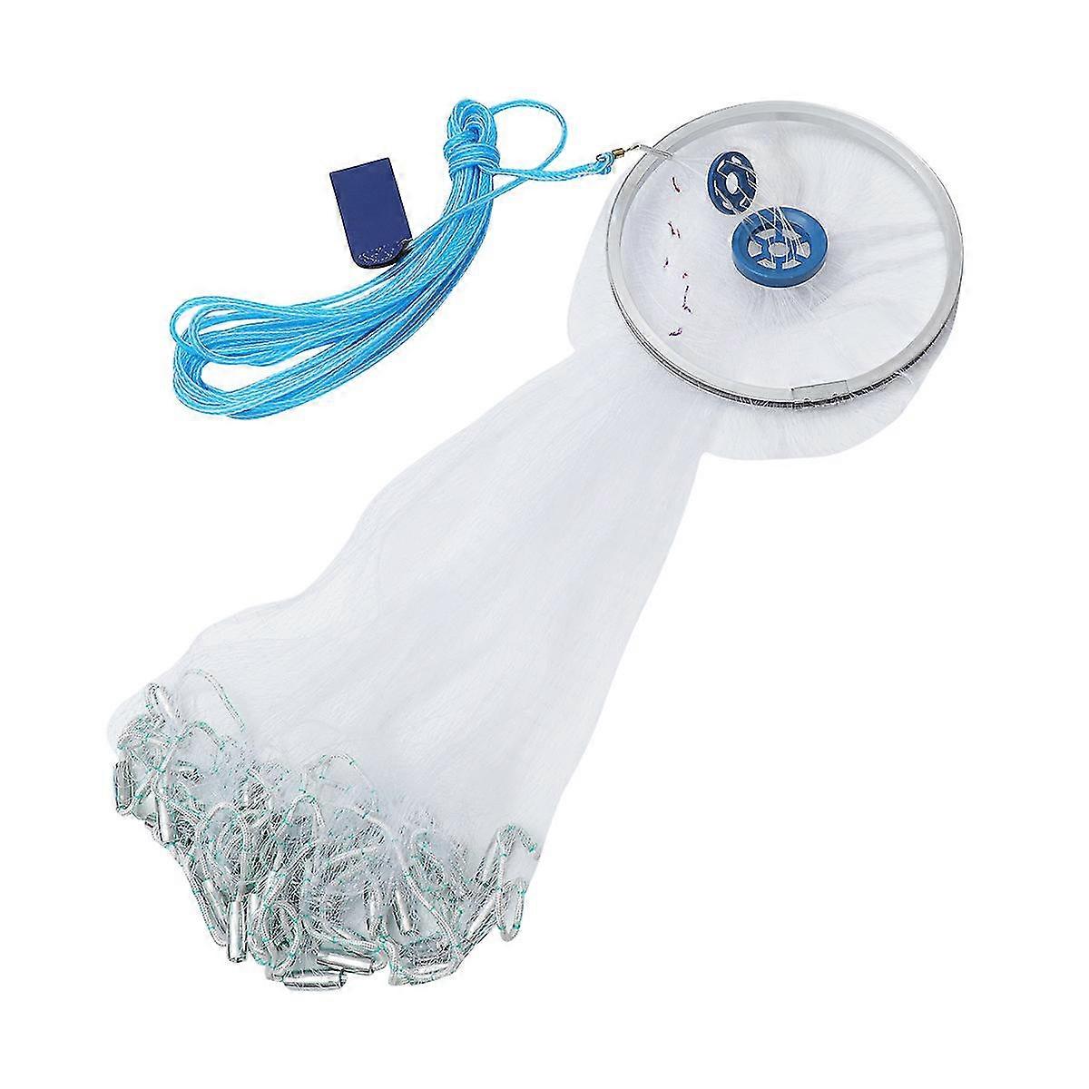 4.8m Equipo de pesca Pesca Cast Net Spin Bait